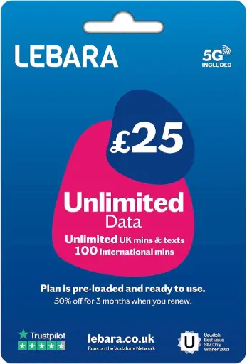 Unlimited Data Monthly Plan